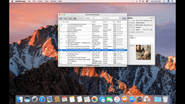 fennel DVDManager Mac