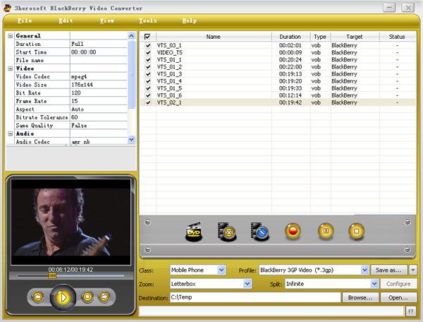 Tipard BlackBerry Video Converter for Mac