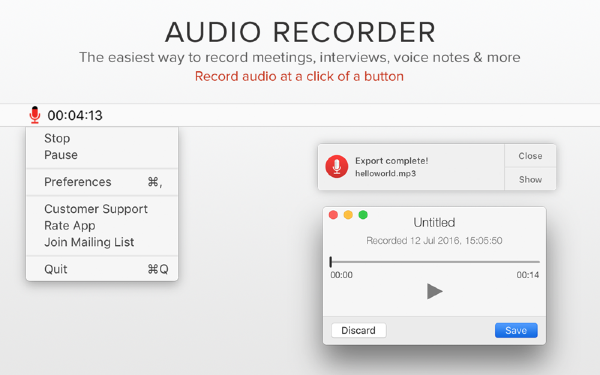 Macsome Audio Recorder Mac