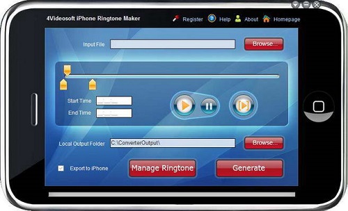 4Videosoft iPhone Ringtone Maker for Mac