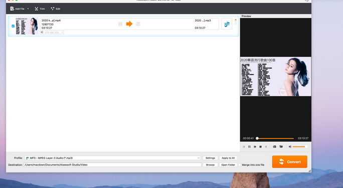 Aiseesoft Audio Converter for Mac