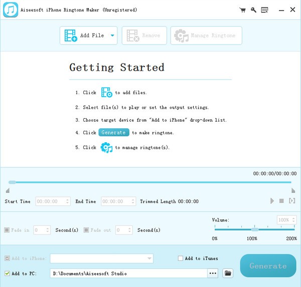 Aiseesoft iPhone Ringtone Maker for Mac