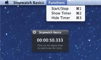 Stopwatch Basics