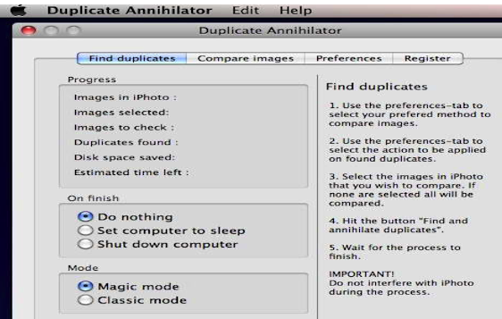 Duplicate Annihilator For Mac