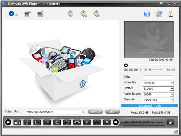 DawnArk Mac DVD Ripper