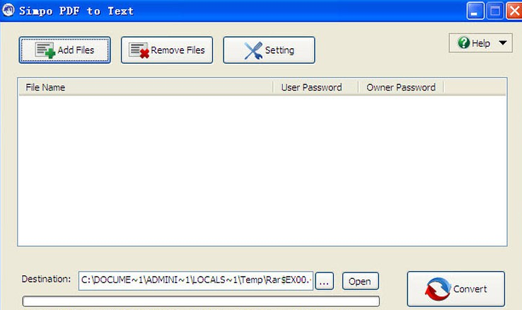 Simpo PDF to Text For Mac