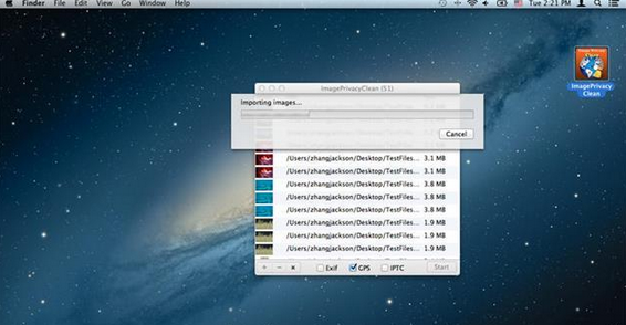 ImagePrivacyClean For Mac