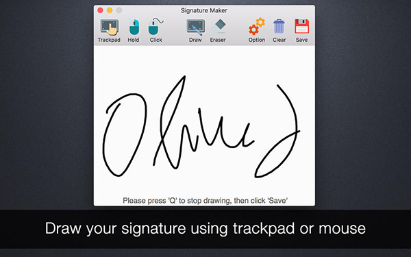 Signature Maker For Mac