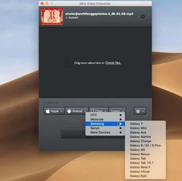 Miro Video Converter Mac