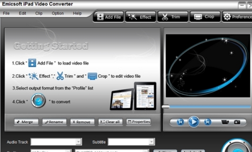 Emicsoft Mac DVD to iPad Converter