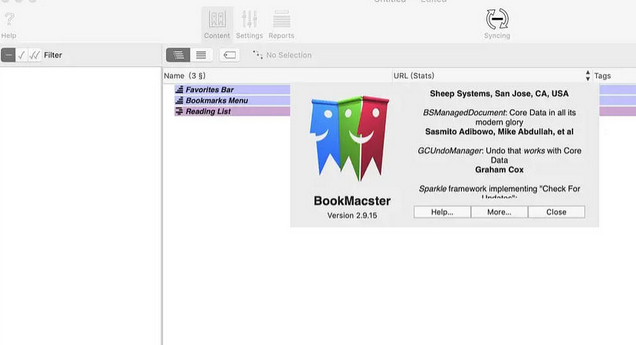 BookMacster for MAC