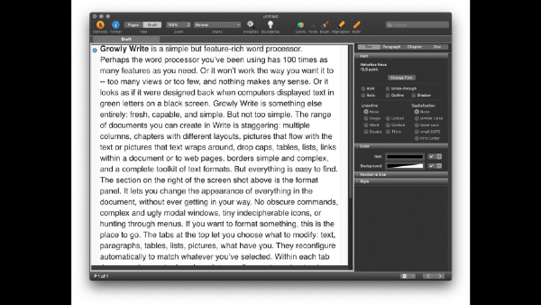 Growly Write For Mac