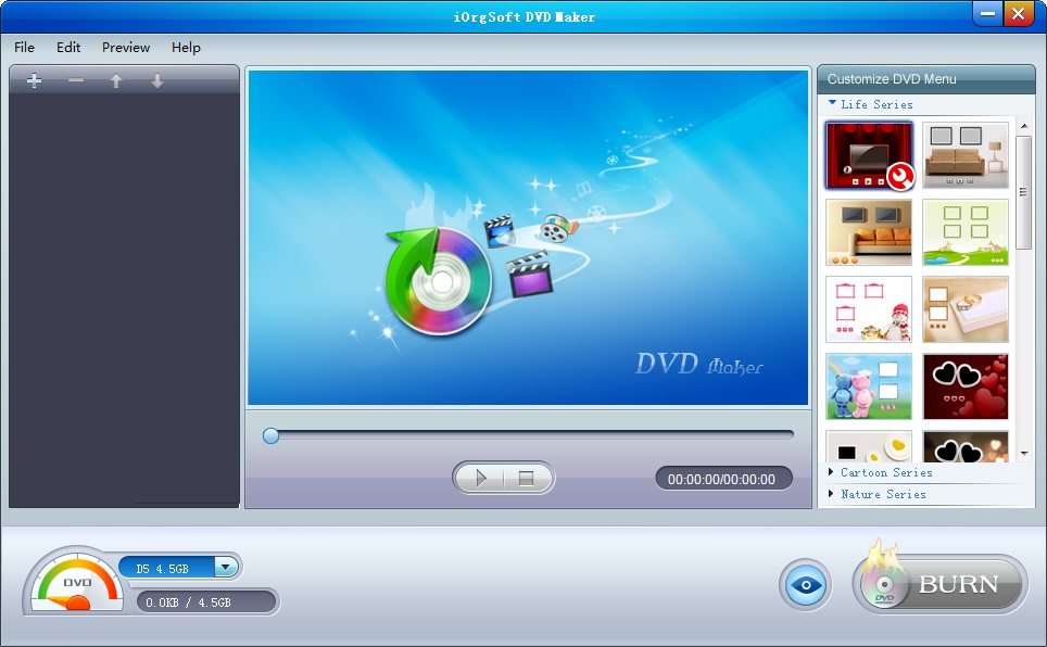 iOrgsoft DVD Maker For Mac