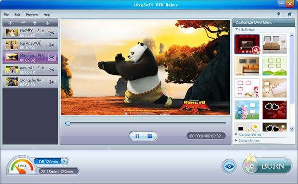 iOrgsoft DVD Maker For Mac