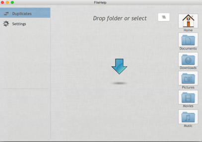 FileHelper - Duplicates For Mac