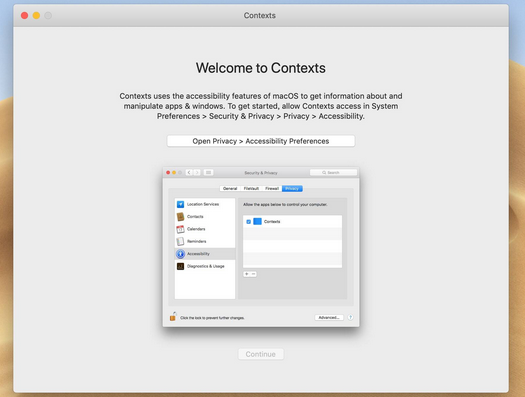 Contexts For Mac