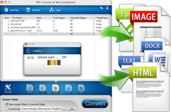 iOrgsoft PDF Converter for Mac