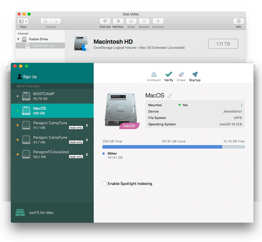 Paragon ExtFS For Mac
