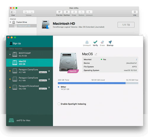 Paragon ExtFS For Mac