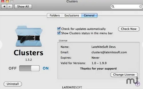 Clusters For Mac