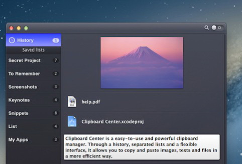 Clipboard Center For Mac