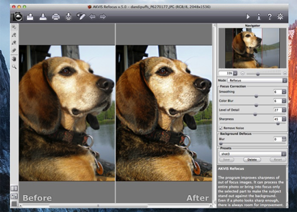 AKVIS Refocus For Mac