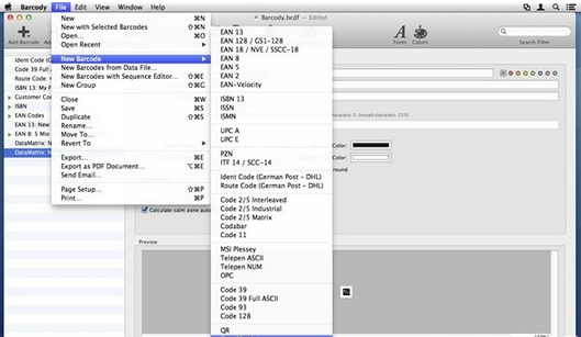 Barcody For Mac