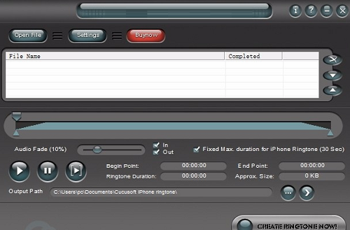 iSkysoft iPhone Ringtone Maker for Mac