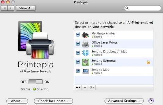 Printopia For Mac