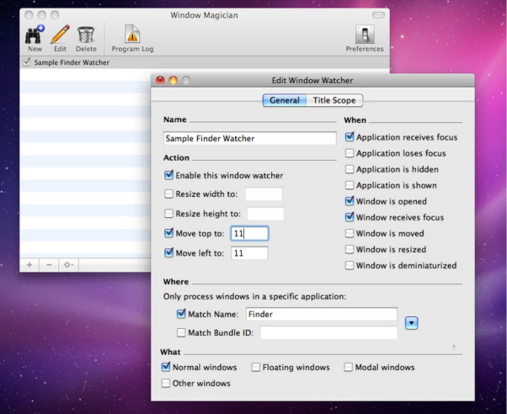 Window Magician For Mac