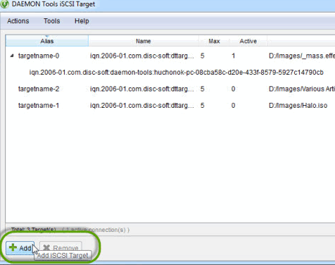 DAEMON Tools iSCSI Target For Mac