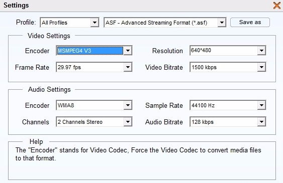 4Easysoft Mac FLV to ASF Converter