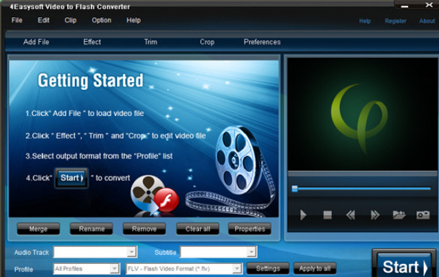 4Easysoft Video to Flash Converter