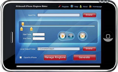 4videosoft iPhone 4S Ringtone Maker for Mac
