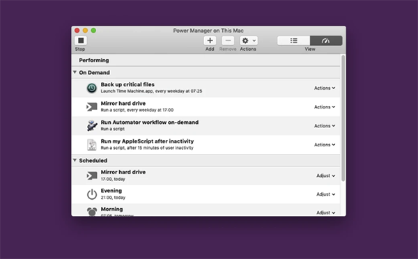 Power Manager For Mac