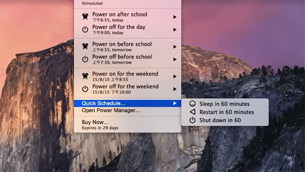 Power Manager For Mac
