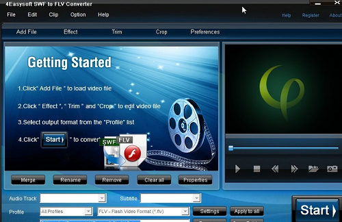 4Easysoft SWF to FLV Converter