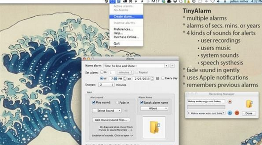 TinyAlarm For Mac