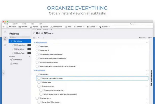 OrganizeMe For Mac