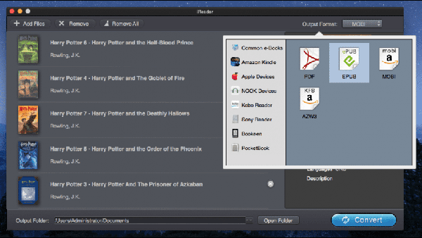 iReador(文件格式转换器) for Mac
