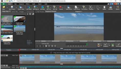 NCH VideoPad视频编辑器