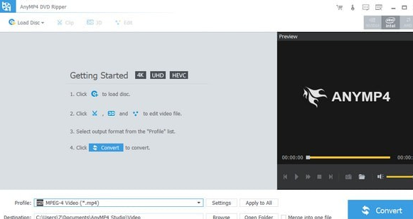 AnyMP4 DVD Ripper for Mac