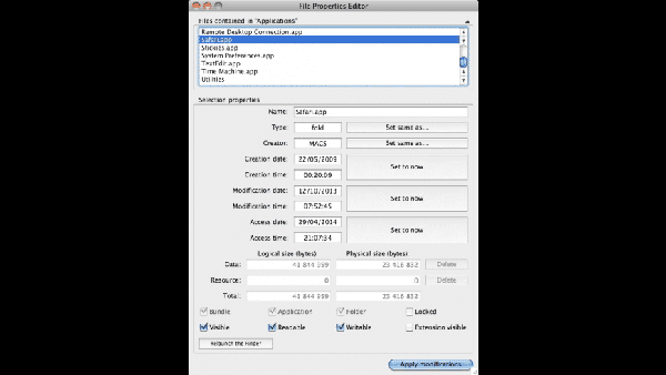 File Properties Editor