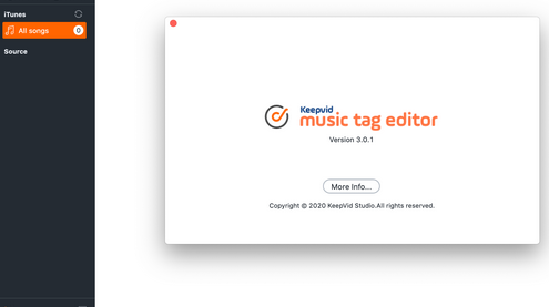 KeepVid Music Tag Editor Mac