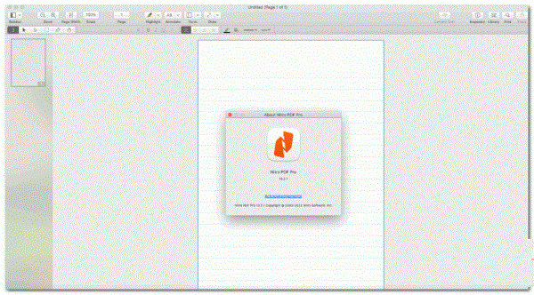 Nitro PDF Pro for Mac