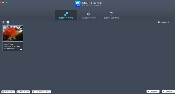 Image Resizer for Mac