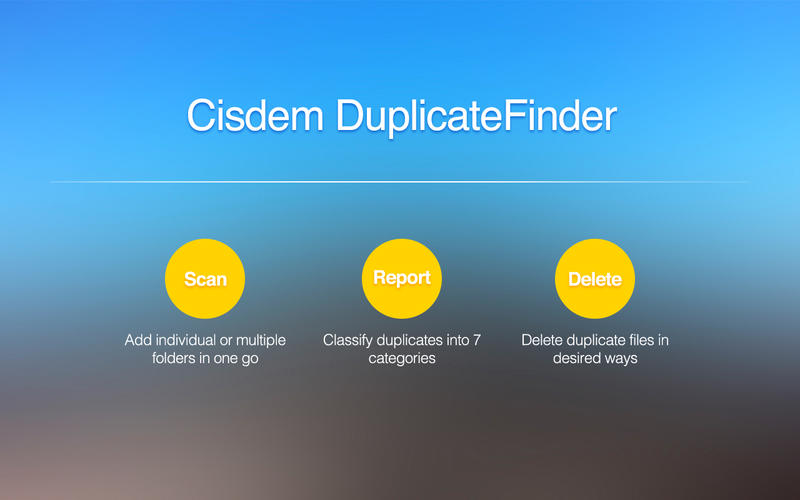 Cisdem Duplicate Finder MAC