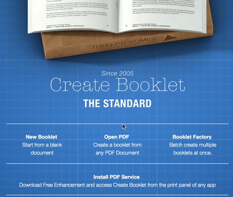 Create Booklet for Mac
