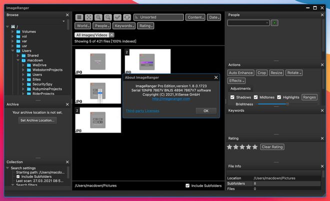 ImageRanger Pro Edition Mac