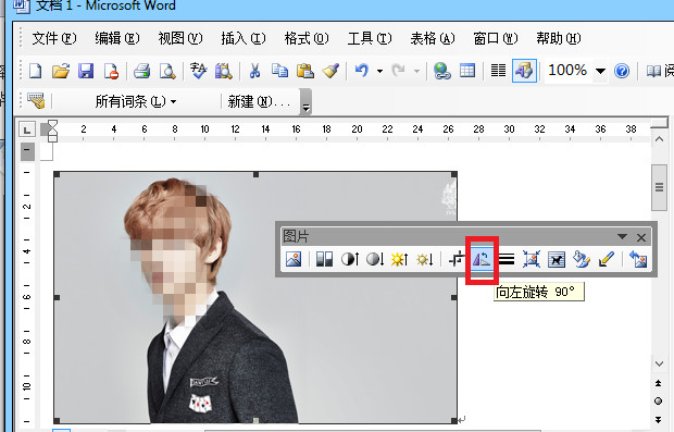 word文档设置图片旋转的方法教程 word文档如何设置图片旋转？